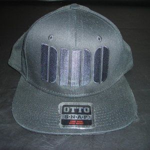 DIDO BLACK OTTO ONE SIZE FITS MOST SNAPBACK CAP